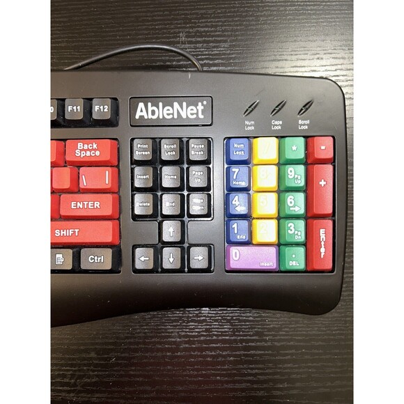 AbleNet LessonBoard Pro LBP210700293 USB Keyboard - Tested Working - No print - Picture 3 of 5